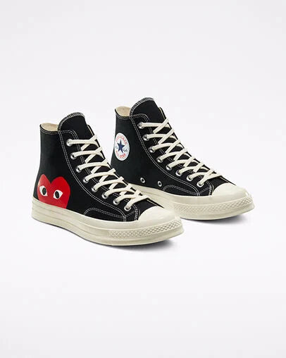 Converse Chuck Taylor All Star 70 Hi Comme des Garcons PLAY Black