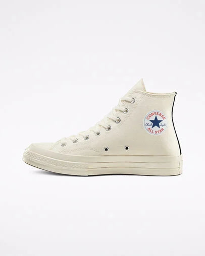 Converse Chuck Taylor All Star 70 Hi Comme des Garcons PLAY White