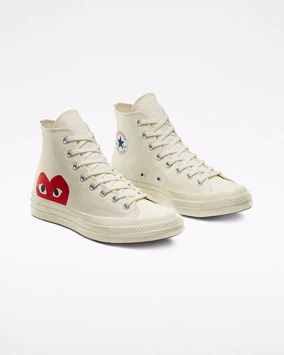 Converse Chuck Taylor All Star 70 Hi Comme des Garcons PLAY White