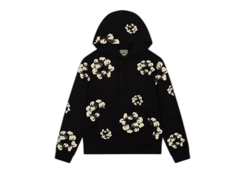 Denim Tears x CPFM Cactus Tears Wreath Hoodie Black