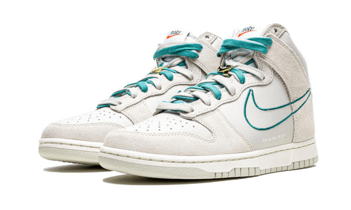 Dunk High First Use Light Bone Green Noise - DH0960-001 / DD0733-001