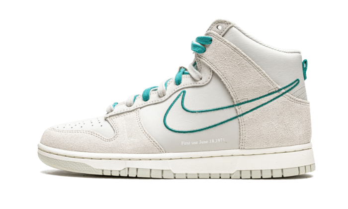 Dunk High First Use Light Bone Green Noise - DH0960-001 / DD0733-001