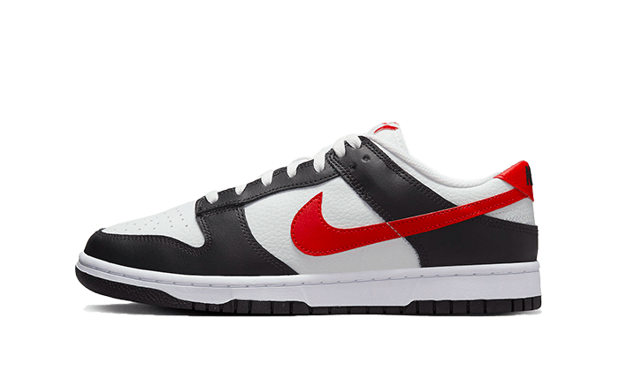 Dunk Low Black White Red - FB3354-001