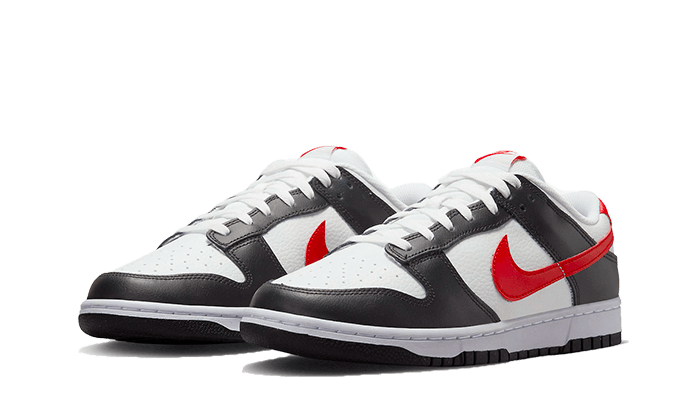 Dunk Low Black White Red - FB3354-001