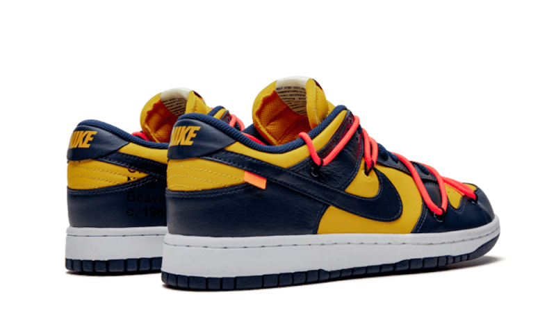 Dunk Low Off-White Michigan - CT0856-700