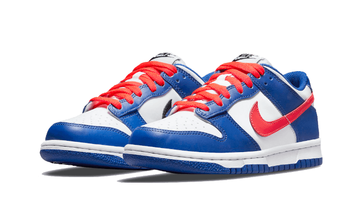 Dunk Low White Royal Red - CW1590-104