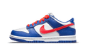 Nike Dunk Low White Royal Red