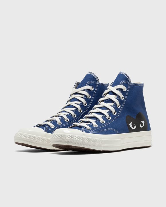 Converse Chuck Taylor All Star 70 Hi Comme des Garcons PLAY Blau Quarz