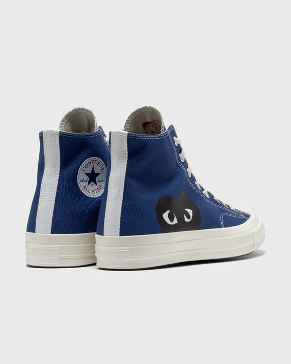 Converse Chuck Taylor All Star 70 Hi Comme des Garcons PLAY Blau Quarz