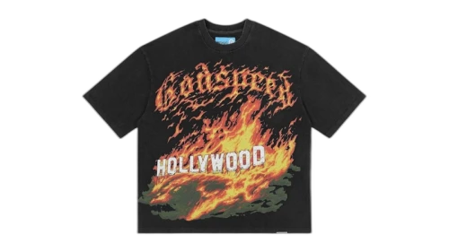 Godspeed Hollywood Inferno II NG T-shirt Black
