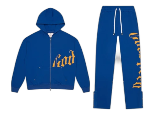 Godspeed OG Logo Sweatsuit Blue/Yellow
