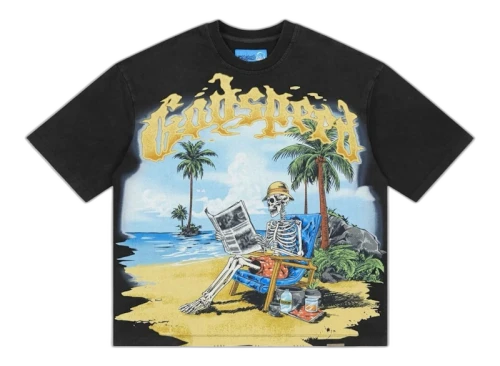 Godspeed Skeleton Beach II NG T-shirt Black