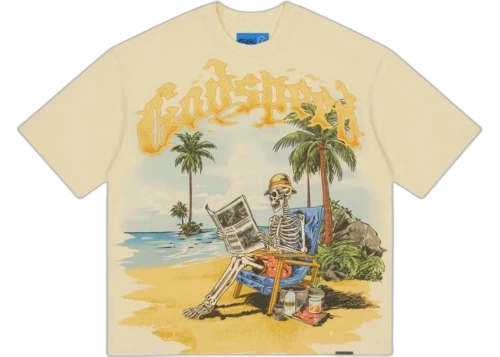 Godspeed Skeleton Beach II T-shirt Bone