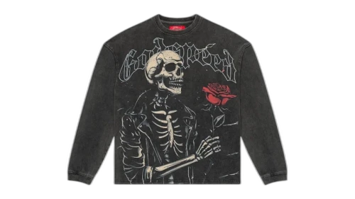 Godspeed Valentine L/S T-shirt Grey Wash