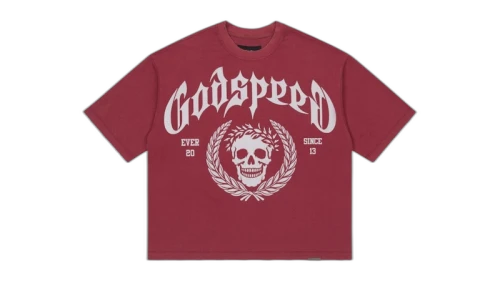 Godspeed Victor Crest T-shirt Red
