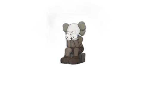 KAWS x Uniqlo Passing Through Tee White