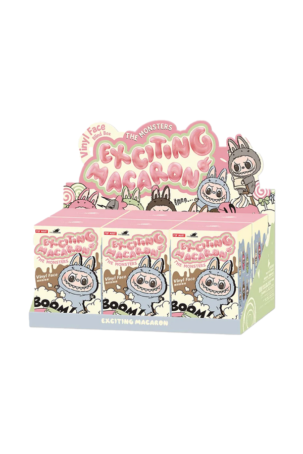 Pop Mart Labubu The Monsters Tasty Macarons Vinyl Face Blind Box