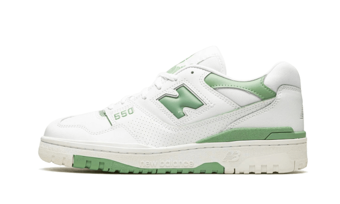 New Balance 550 White Mint Green