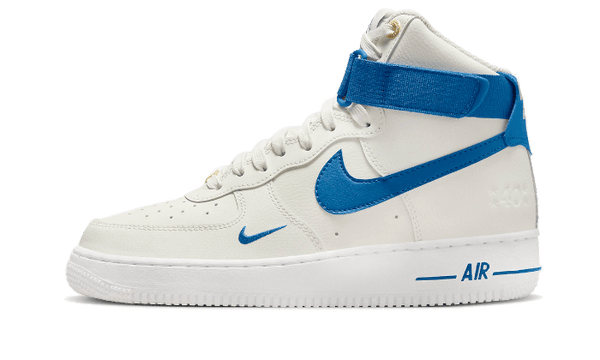 Air Force 1 High 40th Anniversary White Blue - DQ7584-100