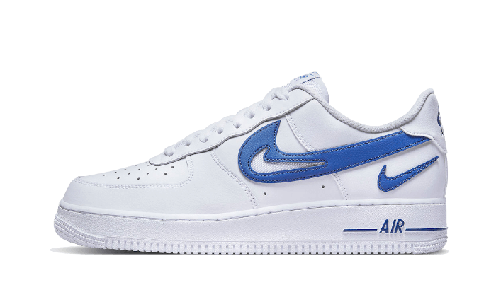 Air Force 1 Low '07 FM Cut Out Swoosh White Game Royal - DR0143-100