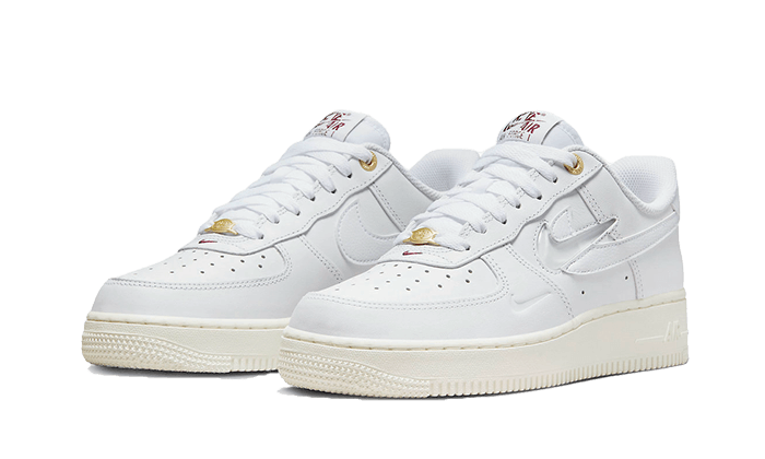 Nike Air Force 1 07 Premium White History Of Logos DZ5616 100 SneakerAsk