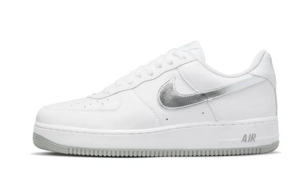 Metallic silver air force 1 online