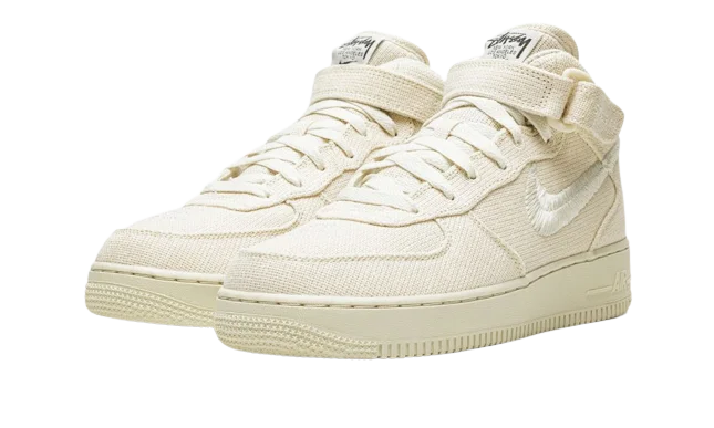 Nike Air Force 1 Mid Stussy Fossil