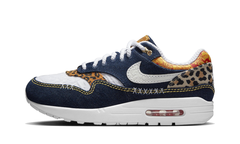 Nike Air Max 1 Premium Denim Leopard