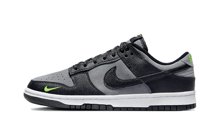 Nike Dunk Low Black Gray Green Strike