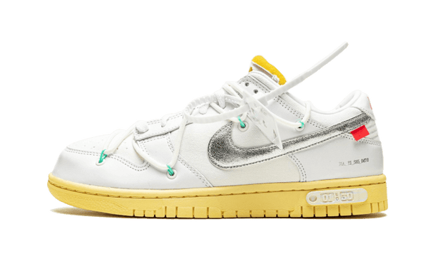 Nike Dunk Low Off-White Lot 1 (DM1602-127) - SneakerAsk