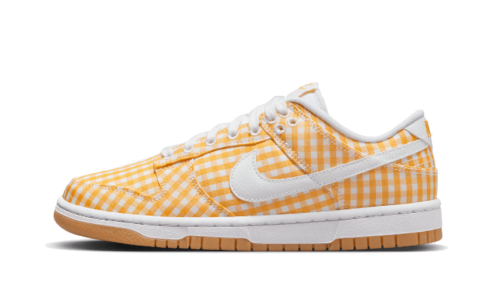 Dunk Low Yellow Gingham - DZ2777-700