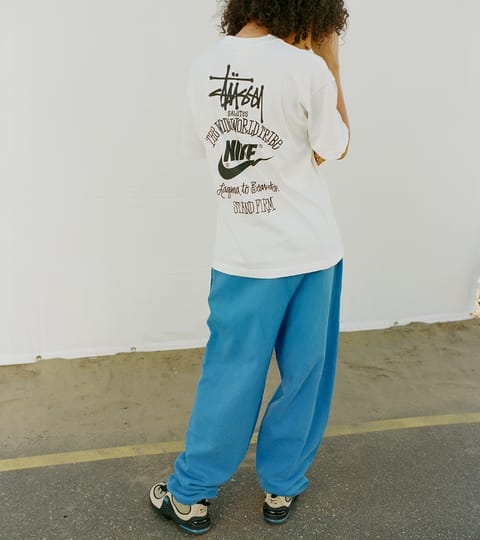 Nike x Stüssy The Wide World Tribe T-Shirt White