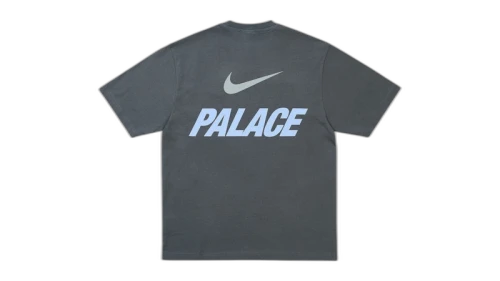 Palace x Nike Font Swoosh T-shirt Charcoal