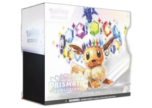 Pokémon Scarlet & Violet Prismatic Evolutions Elite Trainer Box