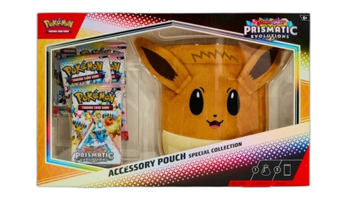 Pokémon Scarlet & Violet Prismatic Evolutions Accessory Pouch Special Collection