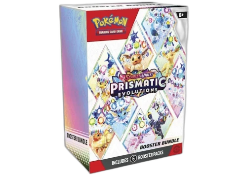 Pokémon Scarlet & Violet Prismatic Evolutions Booster Bundle