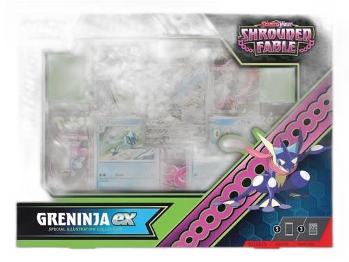 Pokémon Scarlet & Violet Shrouded Fable Ex Greninja Special Collection Box