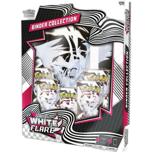 Pokémon Scarlet & Violet White Flare Binder Collection