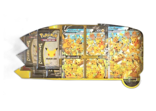 Pokémon TCG 25th Anniversary Celebrations Pikachu V Union Premium Playmat Collection Box