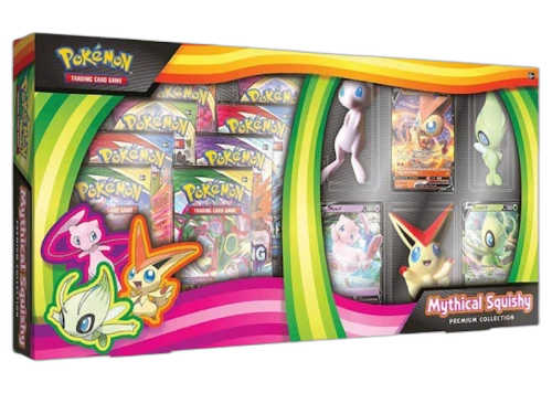 Pokémon TCG Mythical Squishy Premium Collection Box
