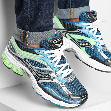 Saucony ProGrid Omni 9 Blue Lime