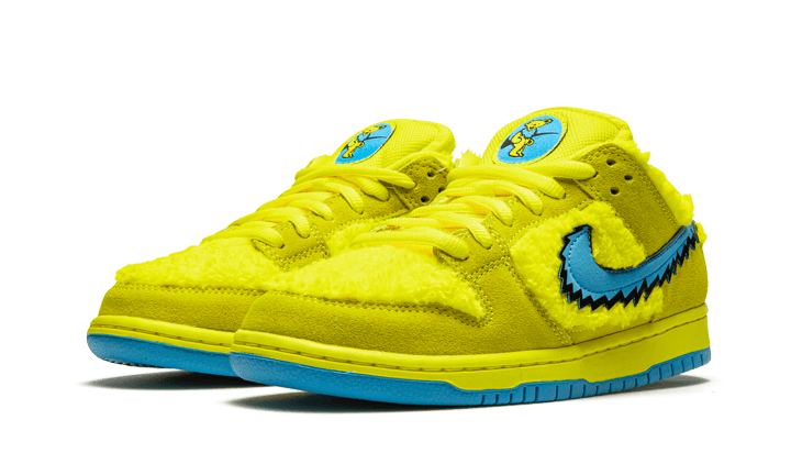 SB Dunk Low Grateful Dead Bears Yellow - CJ5378-700