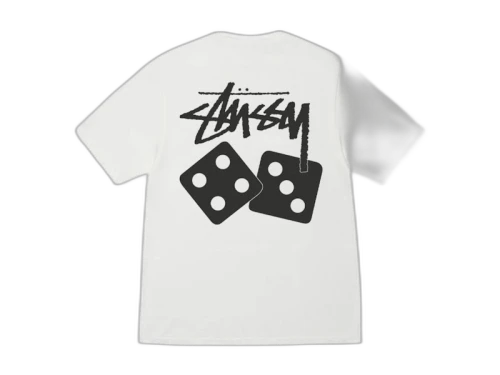 Stussy Dice Pigment Dyed Tee Natural