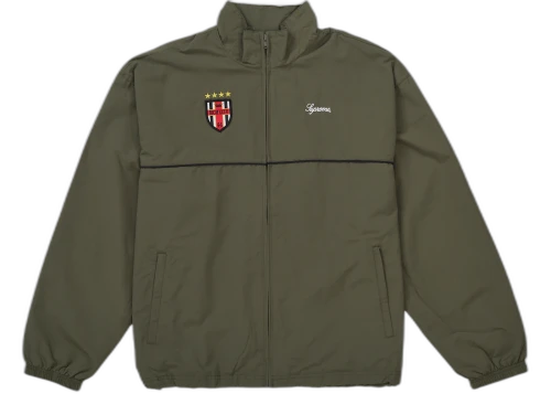 Supreme Cross Track Jacket Olive