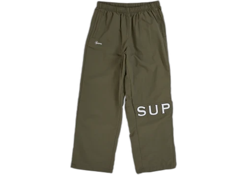 Supreme Cross Track Pant Dark Green