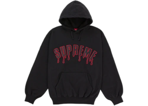 Supreme Ghostface Arc Hooded Sweatshirt Black