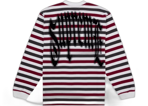 Supreme Intarsia L/S Top Stripe