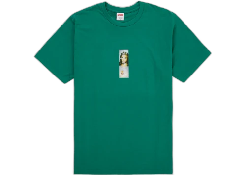 Supreme Prayer Card Box Logo Tee Light Pine