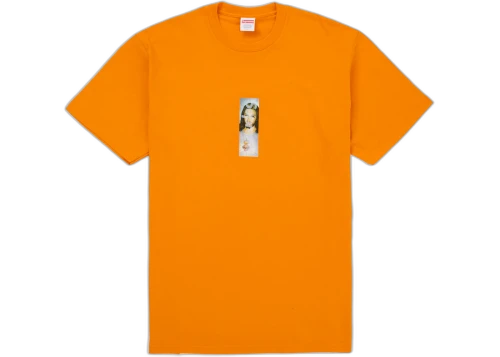Supreme Prayer Card Box Logo Tee Orange