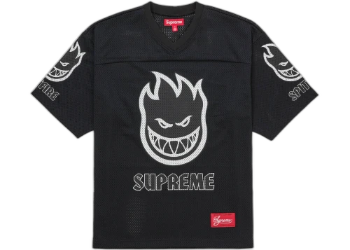 Supreme Spitfire Football Jersey Black